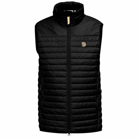 Fjallraven Men Abisko Vest Black PH116372 Philippines